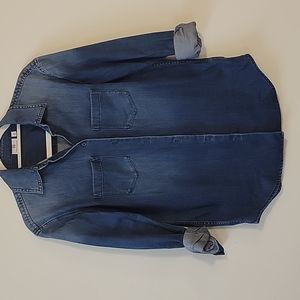 Denim blouse